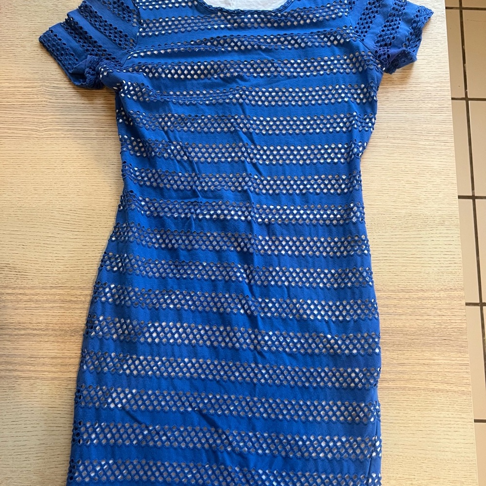 Generation Love-  Blue Bodycon Mini Dress